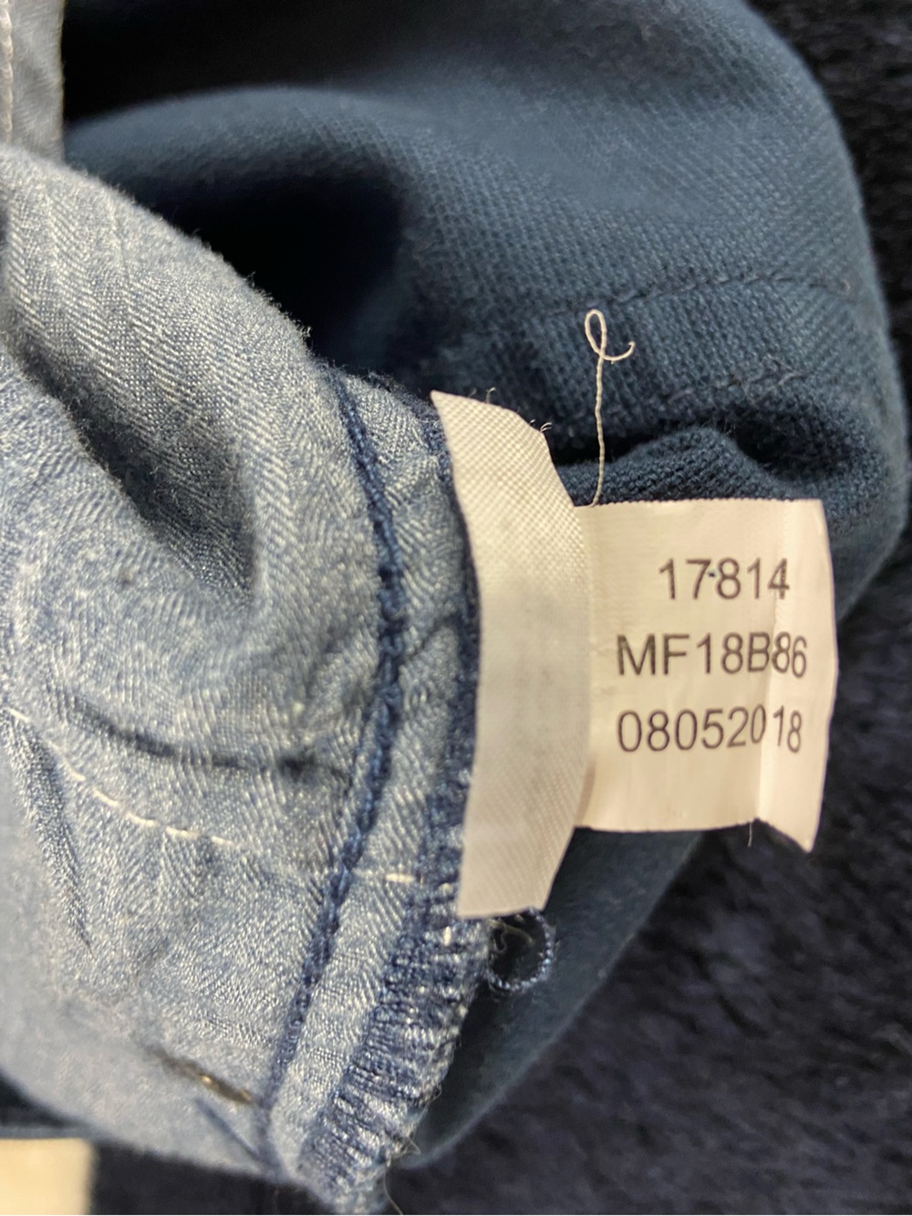 Peter Millar Dark Blue Cotton Blend Canvas Pants Size 40 Men’s Straight Leg - Picture 12 of 12